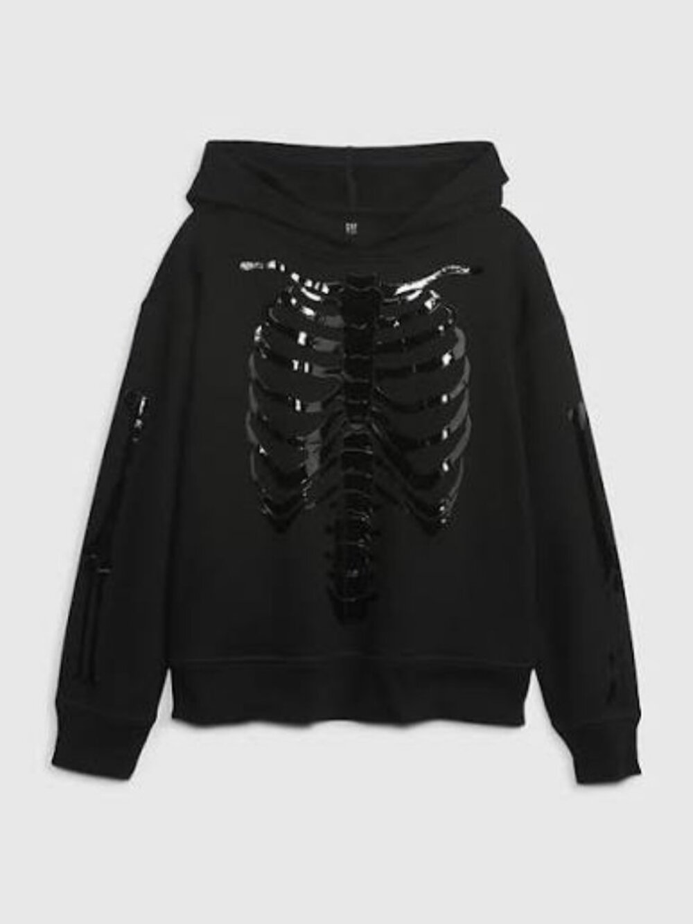 NWT Gap Kids Boys Skeleton Hoodie sz XXL